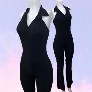 Vintage 90s y2k PIMKIE Sleeveless Collared Jumpsuit